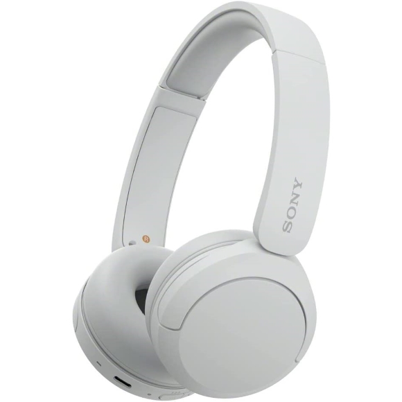 Sony WH-CH520 Wireless On-Ear Headphones with Microphone (White)