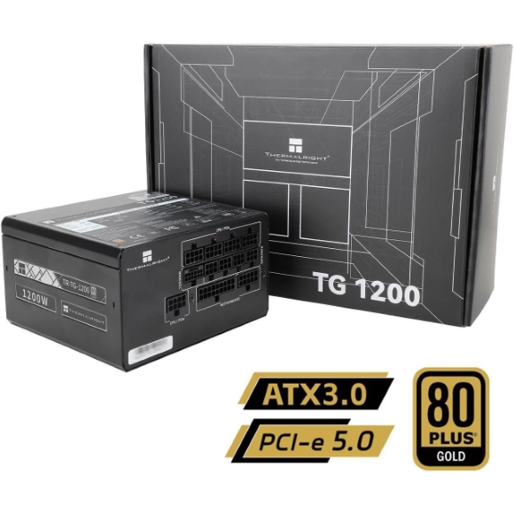 Thermalright ATX3.0 PCIE 5.0 1200W TG-1200 GOLD Full MODULAR Power Supply