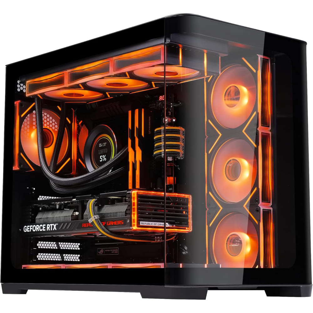 SAMA Neview 2851A ATX BTF Mid Tower Gaming Chassis - Black