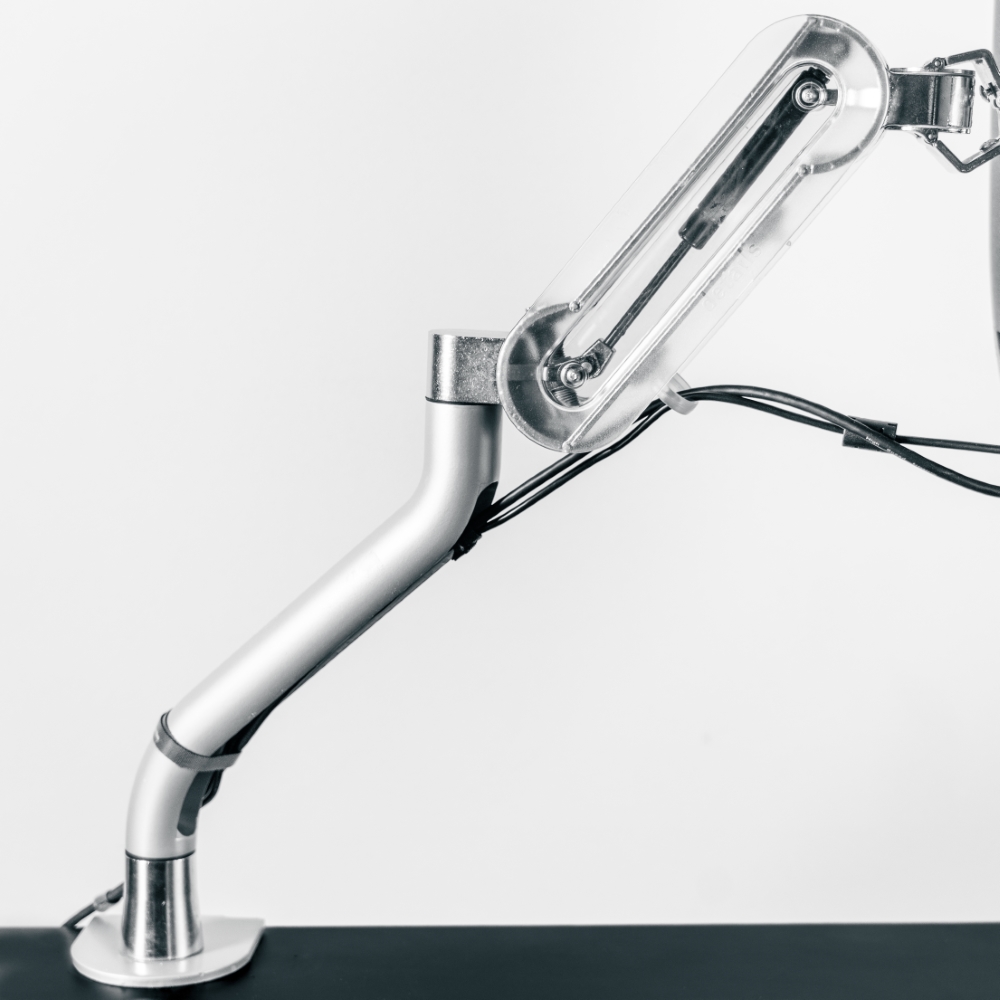 Single Gas Spring Monitor Arm - Used