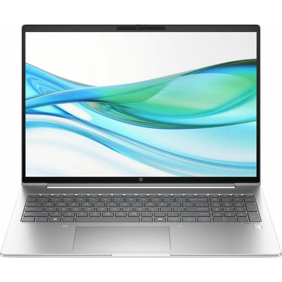 HP ProBook 460 G11 Ultra 7 155U Processor 8GB 512GB SSD Intel Integrated GC 16 Inch WUXGA 1200p IPS AG 300nits Display PolyStudio Audio Backlit KB FP Reader Pike Silver