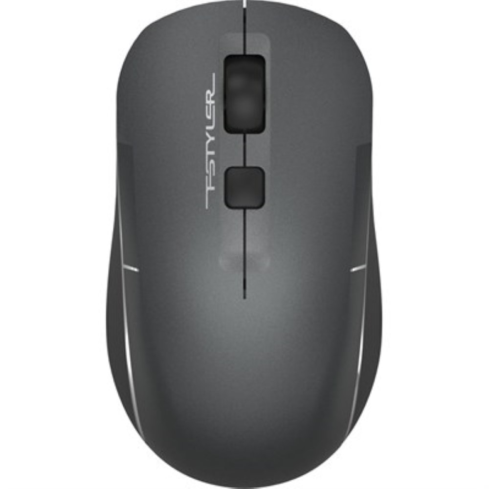 A4Tech FB26CS Air2 Bluetooth and 2.4G Wireless Mouse | Smoky Grey