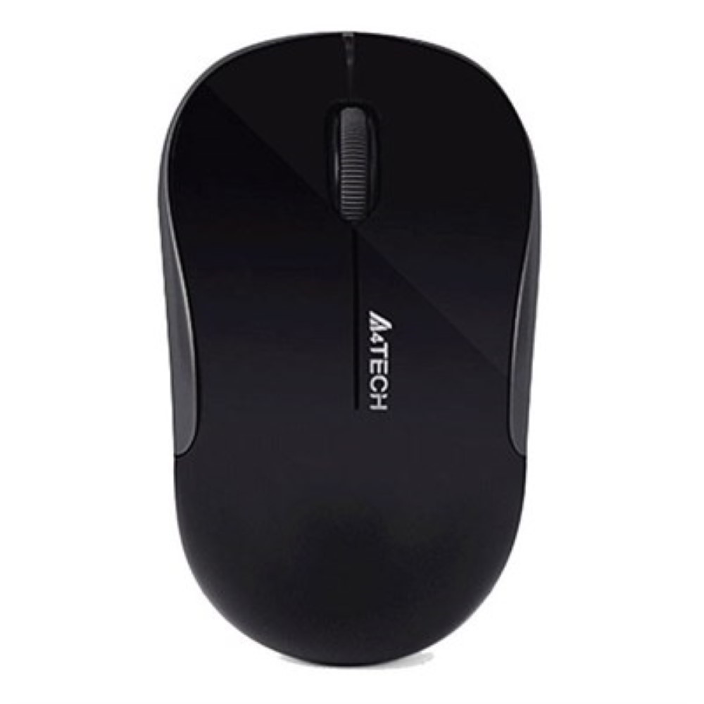 A4Tech G3-300NS 2.4G Optical Wireless Mouse - Silent Clicks | Black