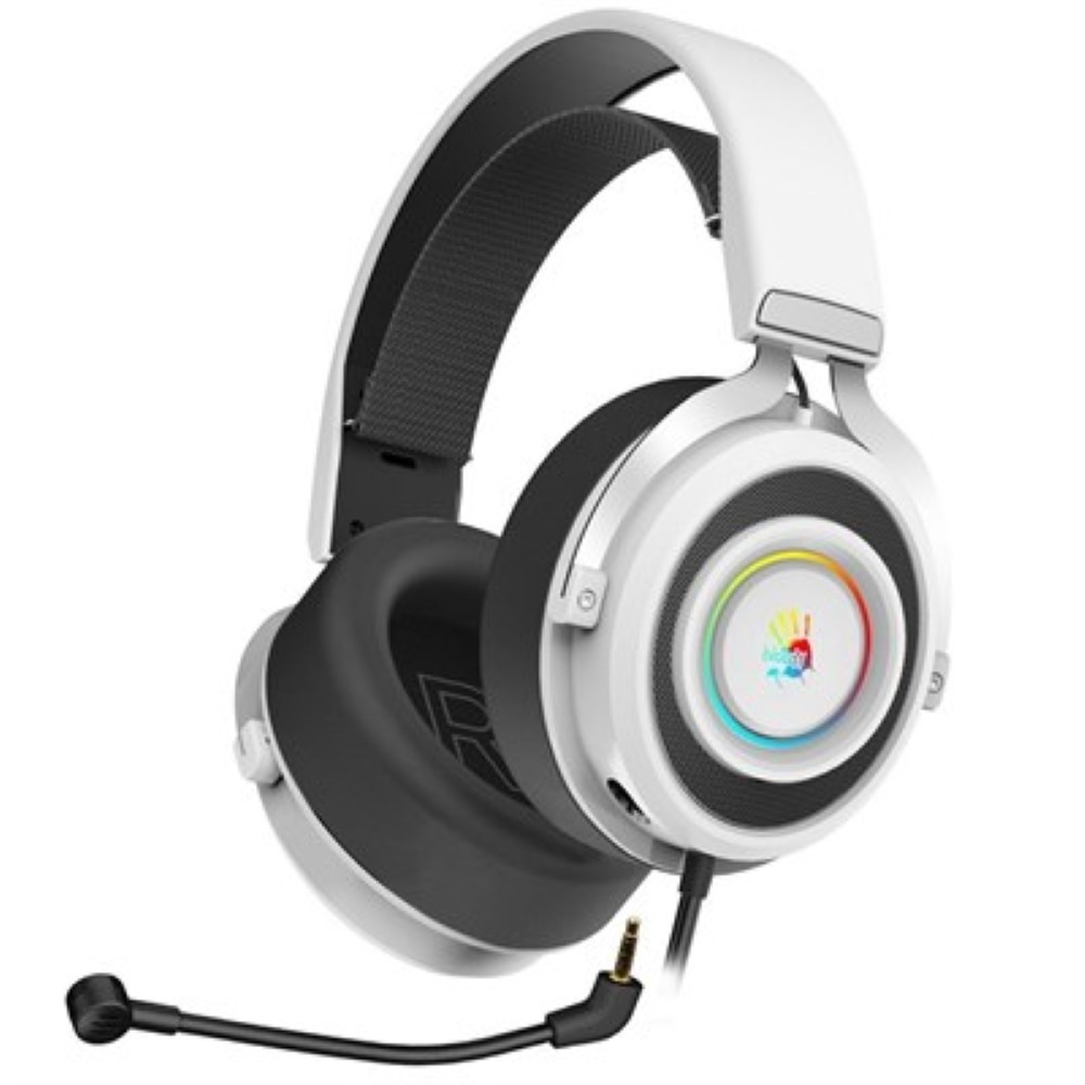 Bloody G535 Virtual 7.1 Surround Sound USB Gaming Headset | Black White