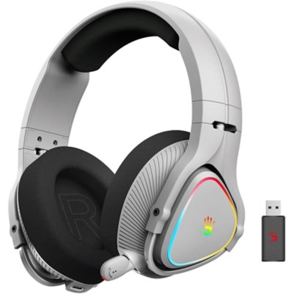 Bloody MR710 RGB Wireless Gaming Bluetooth Headset Grey