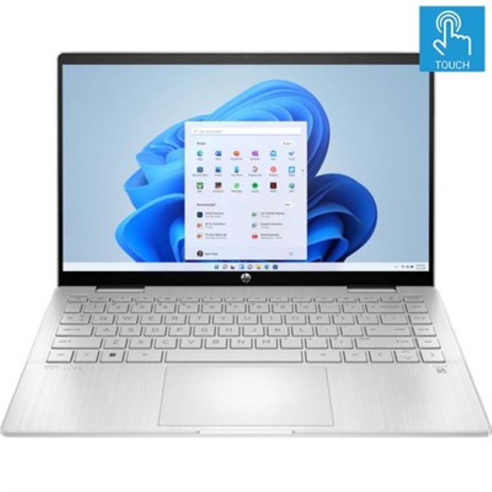 HP Pavilion X360 15-ER1051CL 12th Gen Core i5-1235U, 12GB DDR4, 512GB SSD, Intel Iris Xe Graphics, 15.6 Inch FHD IPS Touch Screen, Windows 11 Home