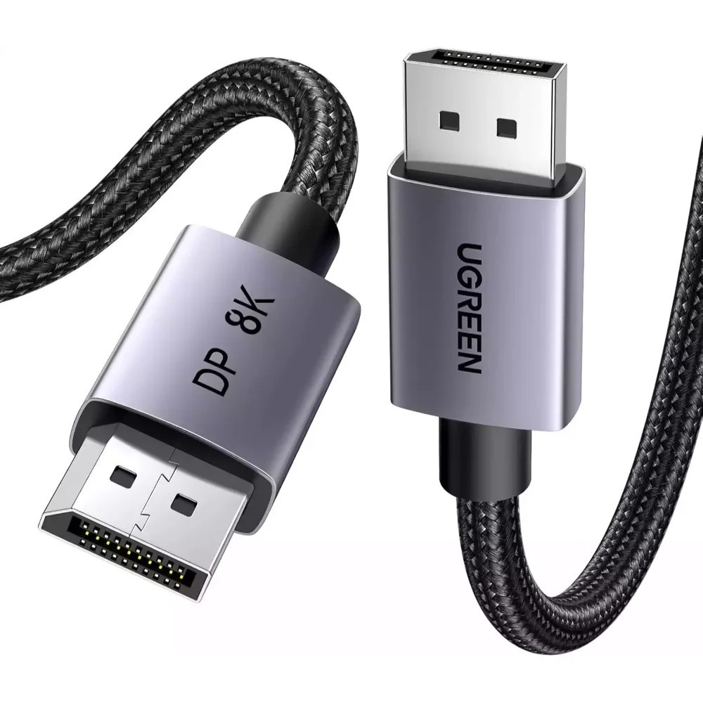 UGREEN 25905 DisplayPort Male to Male 8K Cable – 2m