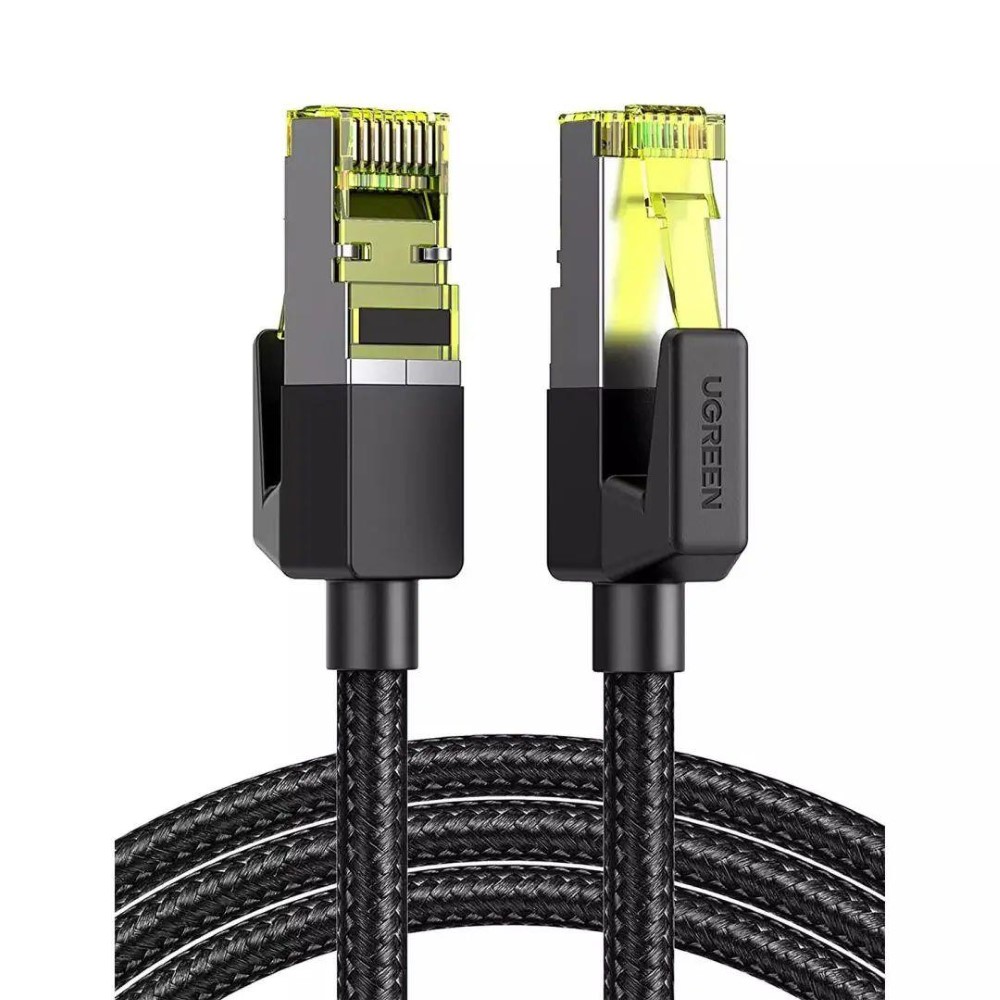 UGREEN 80421 Cat 7 Round Ethernet Cable Shielded Braid - 1m