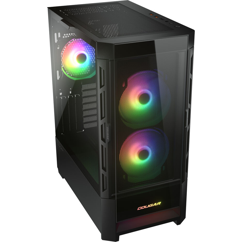Cougar Duoface RGB Mid Tower 2 type front panels - Black