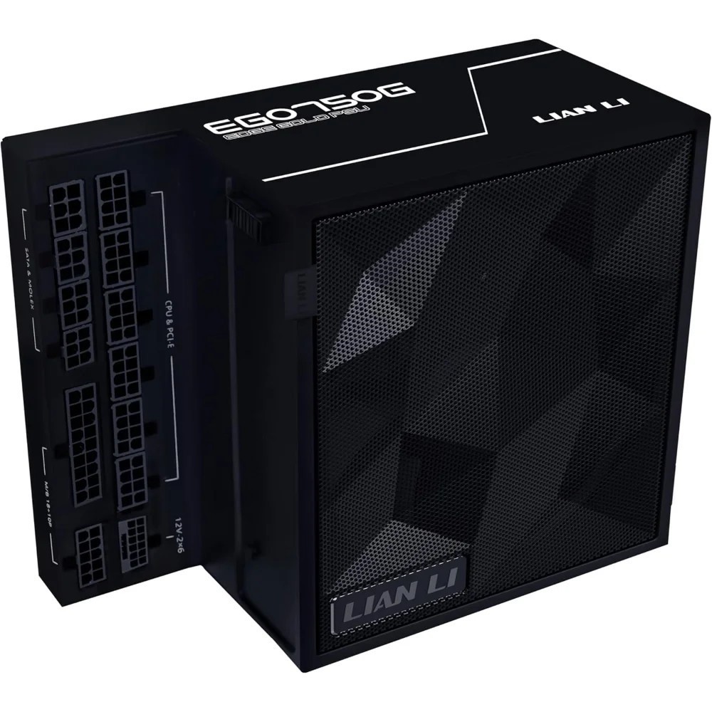 Lian Li Edge Gold 750W Fully Modular 80+ Gold Power Supply – Black