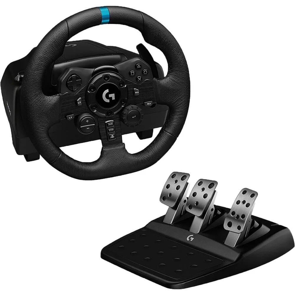 Logitech G923 TRUEFORCE Sim Racing Wheel And Pedals for Playstation & PC