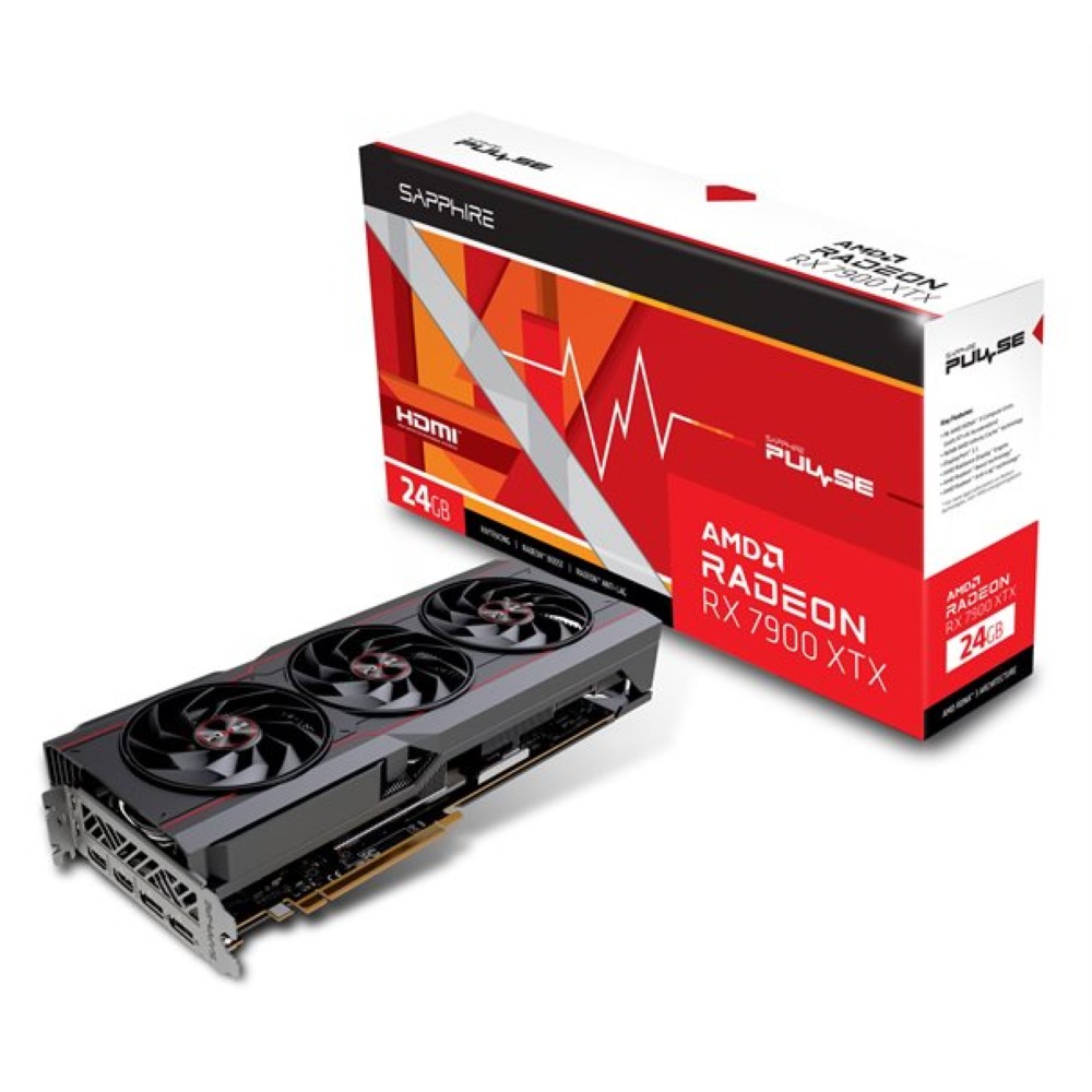 Sapphire Pulse RX 7900 XTX OC 24GB Graphics Card