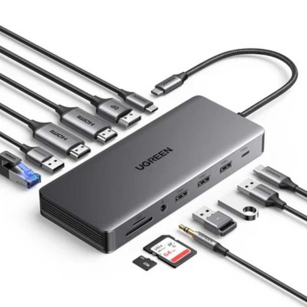 UGREEN 15978 13-in-1 Revodok Pro 313 Docking Station 4K Triple Display