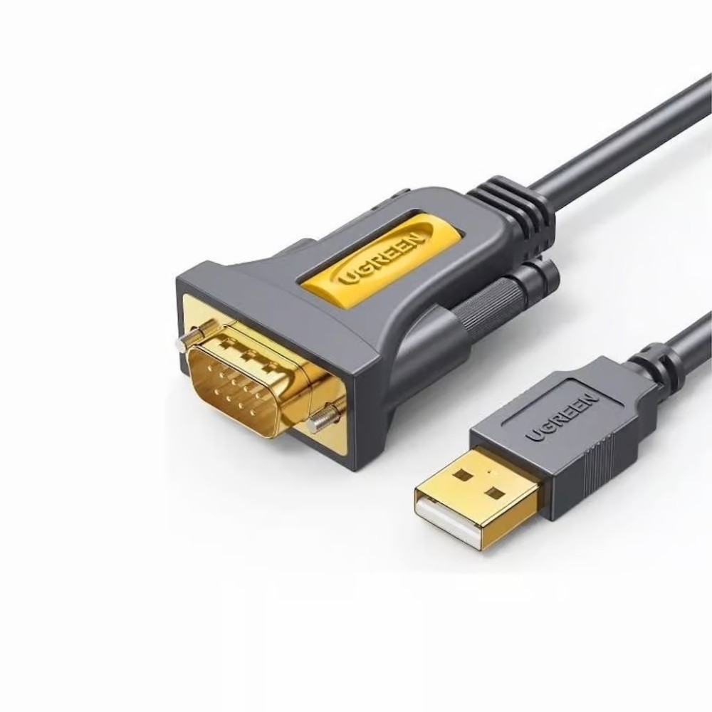 UGREEN 20222 USB to DB9 RS-232 Adapter Cable (2 Meters)