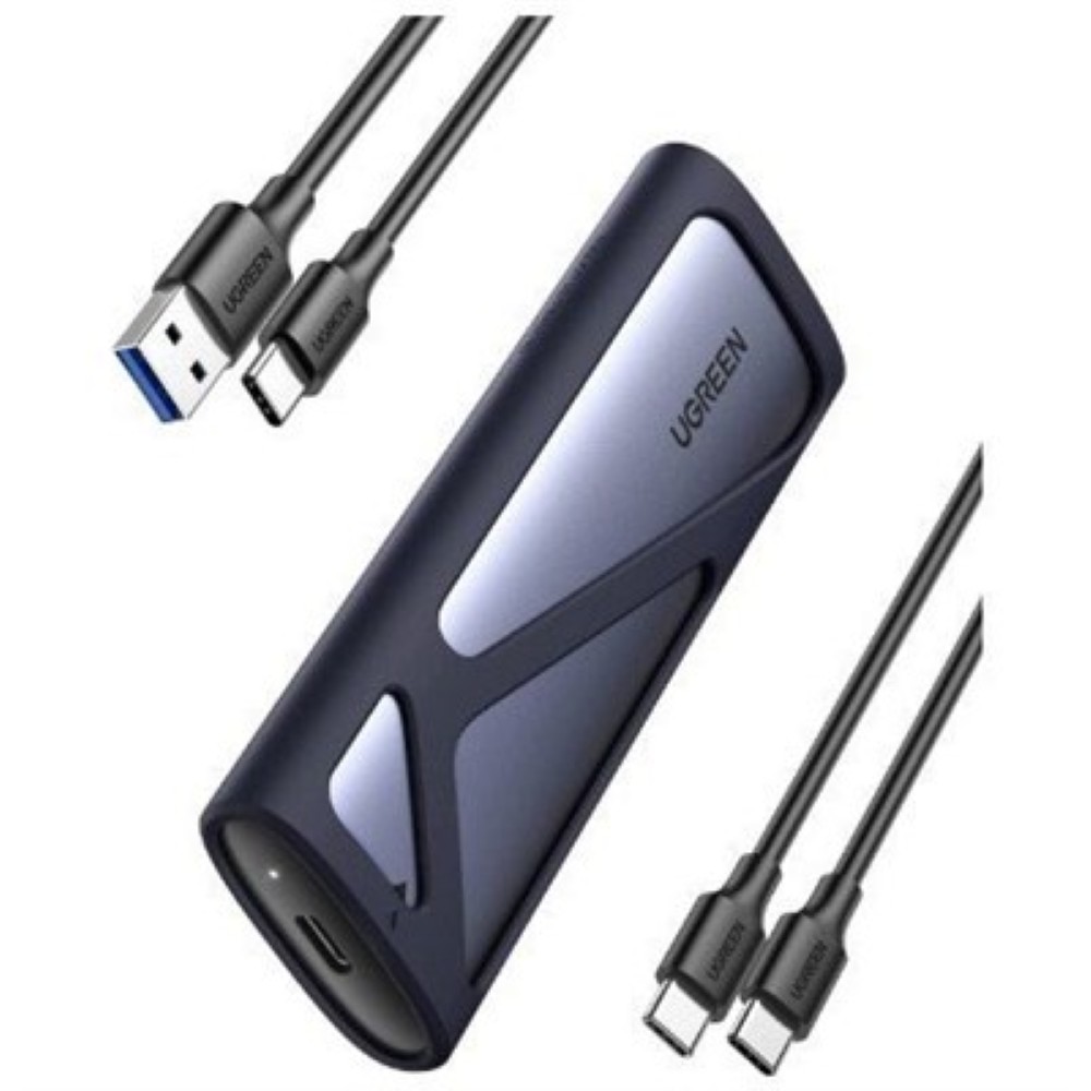 UGREEN 90264 M.2 SATA - NVMe Enclosure - USB-C - 10Gbps
