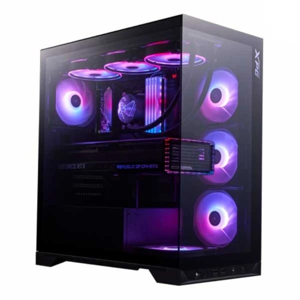 XPG Invader X BTF Mid-Tower ATX Case - Black