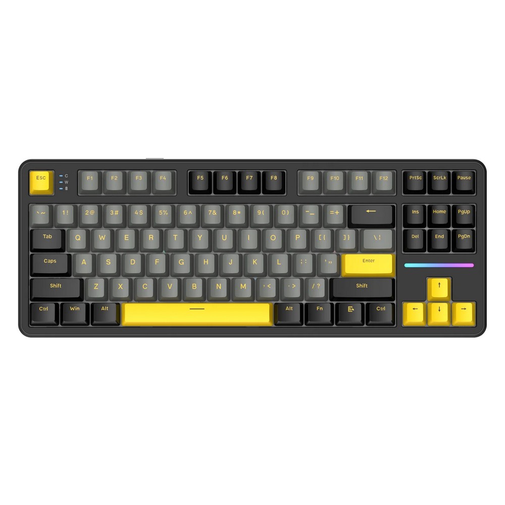 ATTACK SHARK X87 Tri-mode Gasket Mechanical Keyboard - Star Black