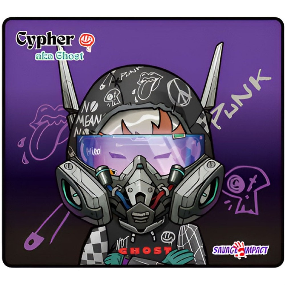 Bloody BP-45W Cyber Ghost Mouse Pad - Cypher Ghost