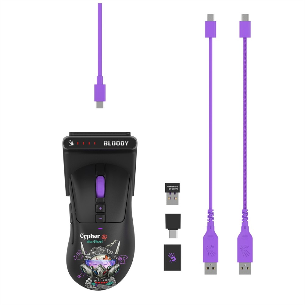 Bloody R73 Ultra Duo Dual Mode Wireless Gaming Mouse