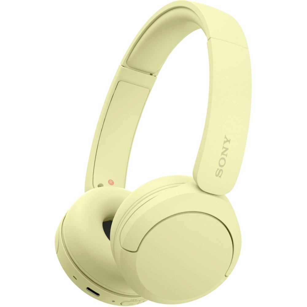 Sony WH-CH520 Wireless On-Ear Headphones with Microphone (Yellow)