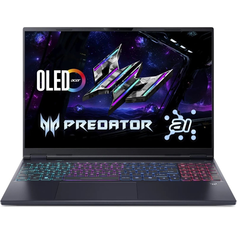 Acer Predator Helios Neo 16S AI PHN16S-71-99SA Gaming Laptop Intel Core Ultra 9-275HX, 32GB DDR5, 1TB SSD, NVIDIA RTX 5070Ti 12GB Graphics, 16 Inch OLED WQXGA 240Hz, Windows 11 Home