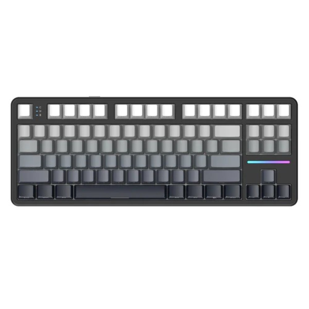 ATTACK SHARK X87 Tri-mode Gasket Mechanical Keyboard - Moon Night Strawberry Switch
