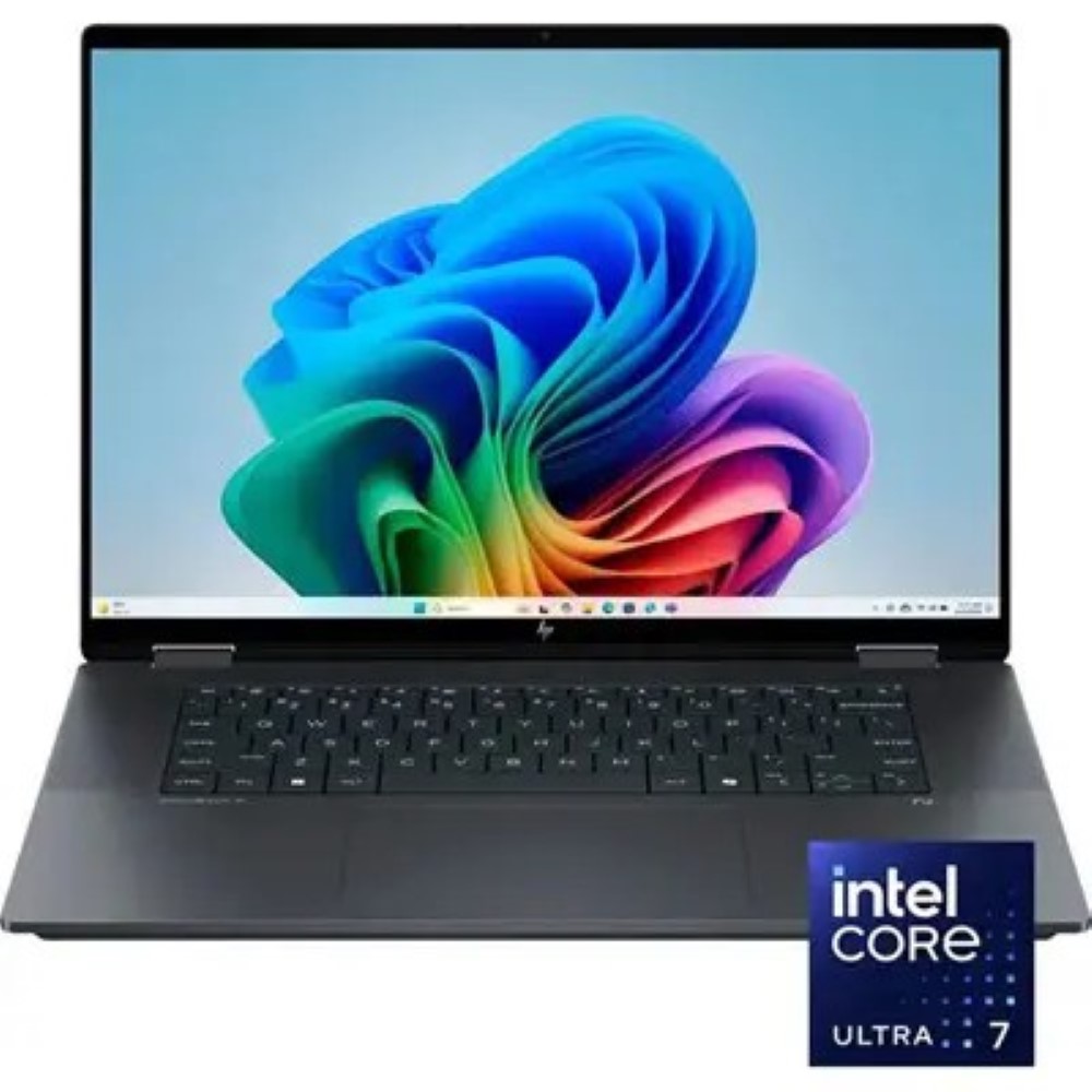 HP OmniBook X Flip 16-AS0023DX Intel Core Ultra 7 256V 16GB 1TB SSD 16 Inch 2K Touchscreen x360 Display Backlit KB Win11 Eclipse Gray