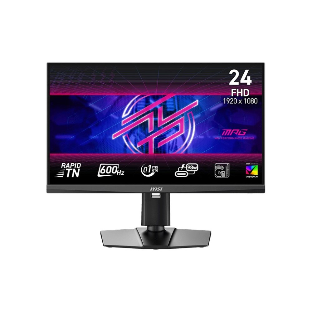 MSI MPG 242R X60N 24.1 Inch 1920 x 1080 FHD 600 Hz 0.1ms Rapid TN Type-C 98W PD Gaming Monitor