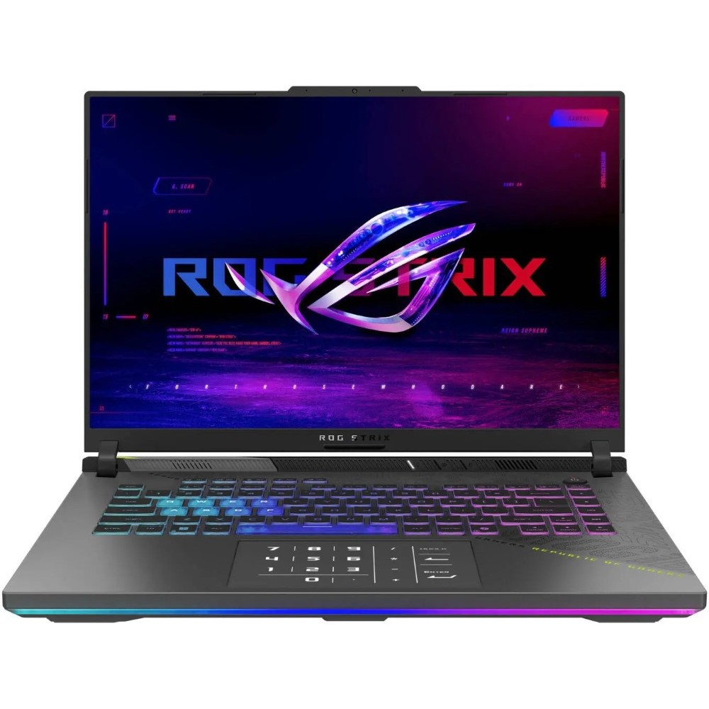 ASUS ROG STRIX G16 G614FM-WS94 Gaming Laptop AMD Ryzen 9 9955HX 16GB 1TB SSD NVIDIA GeForce RTX 5060 8GB 16 Inch WUXGA Gray Gaming Laptop