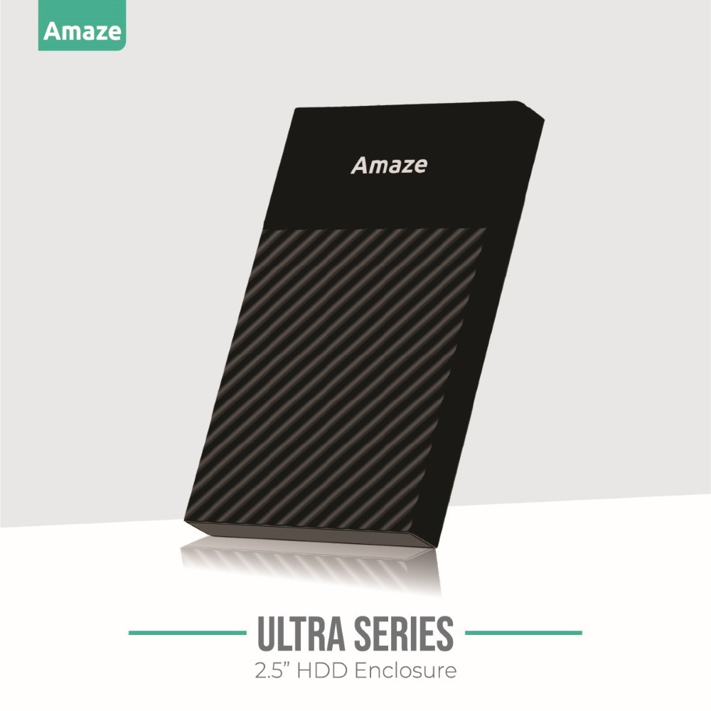 Amaze A210C Pro Ultra series 2.5 Inch SSD Case 6GBPS - Black