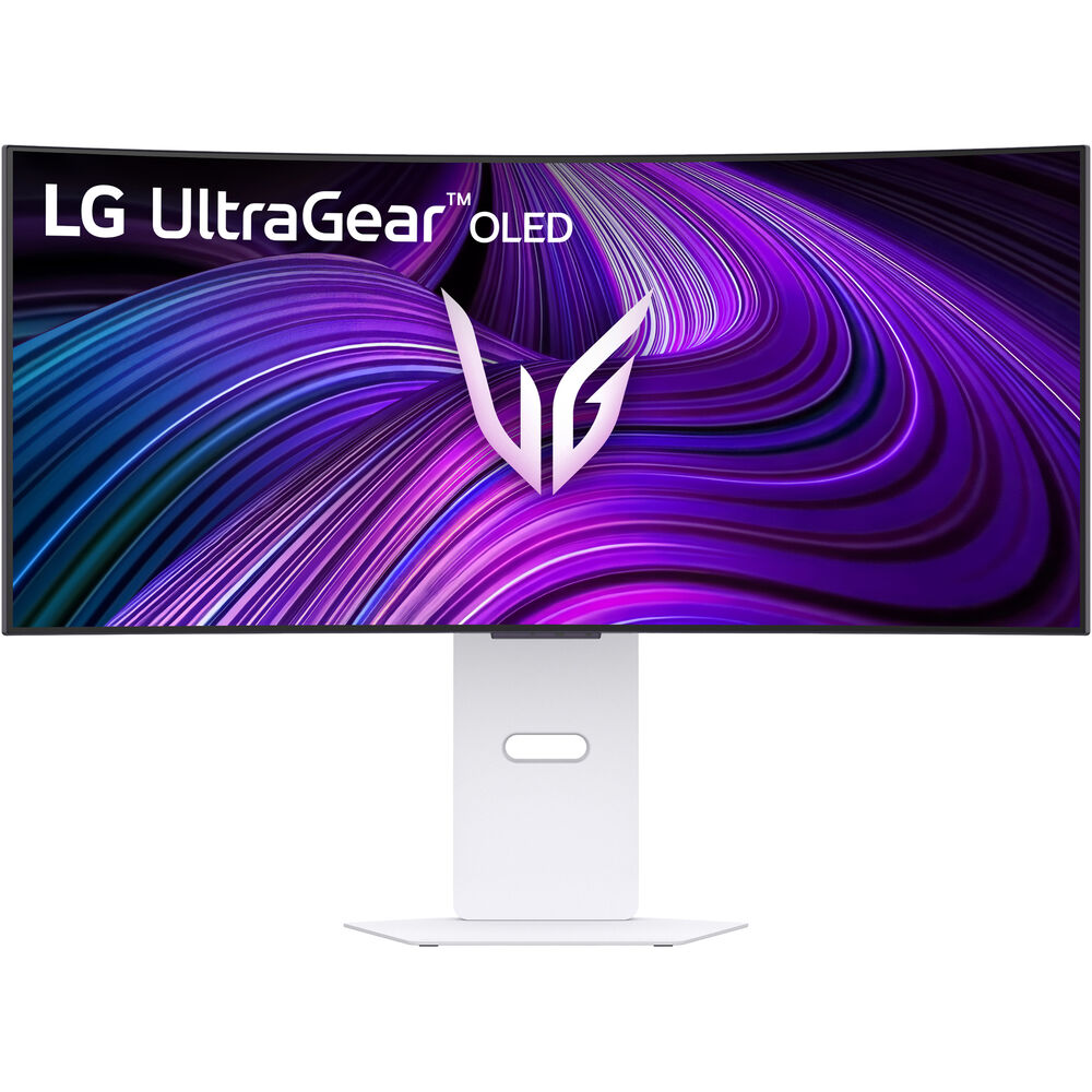 LG UltraGear 34GX90SA 34 Inch WQHD 240Hz Curved FreeSync Premium OLED DCI P3 98.5% Type-C DP 65W HDMI 2.1 Gaming Monitor