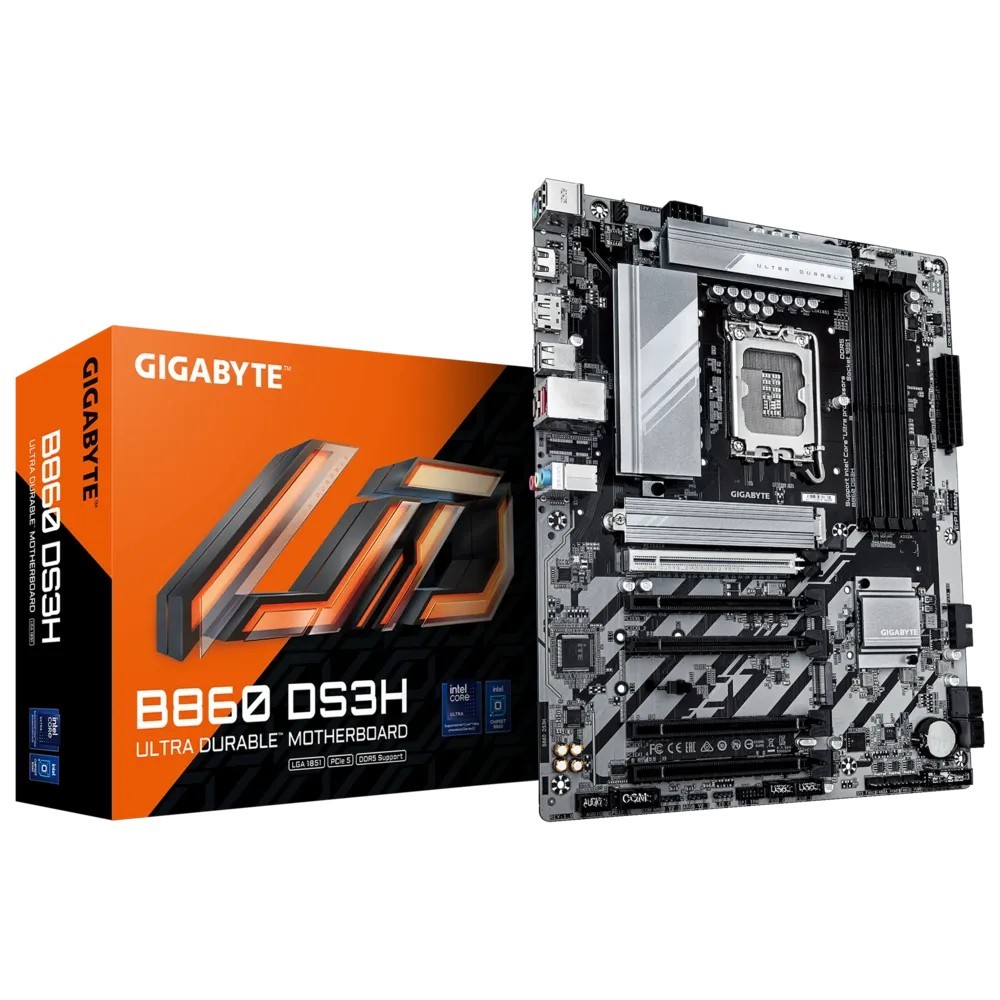 Gigabyte B860 DS3H DDR5 Intel Micro ATX Motherboard