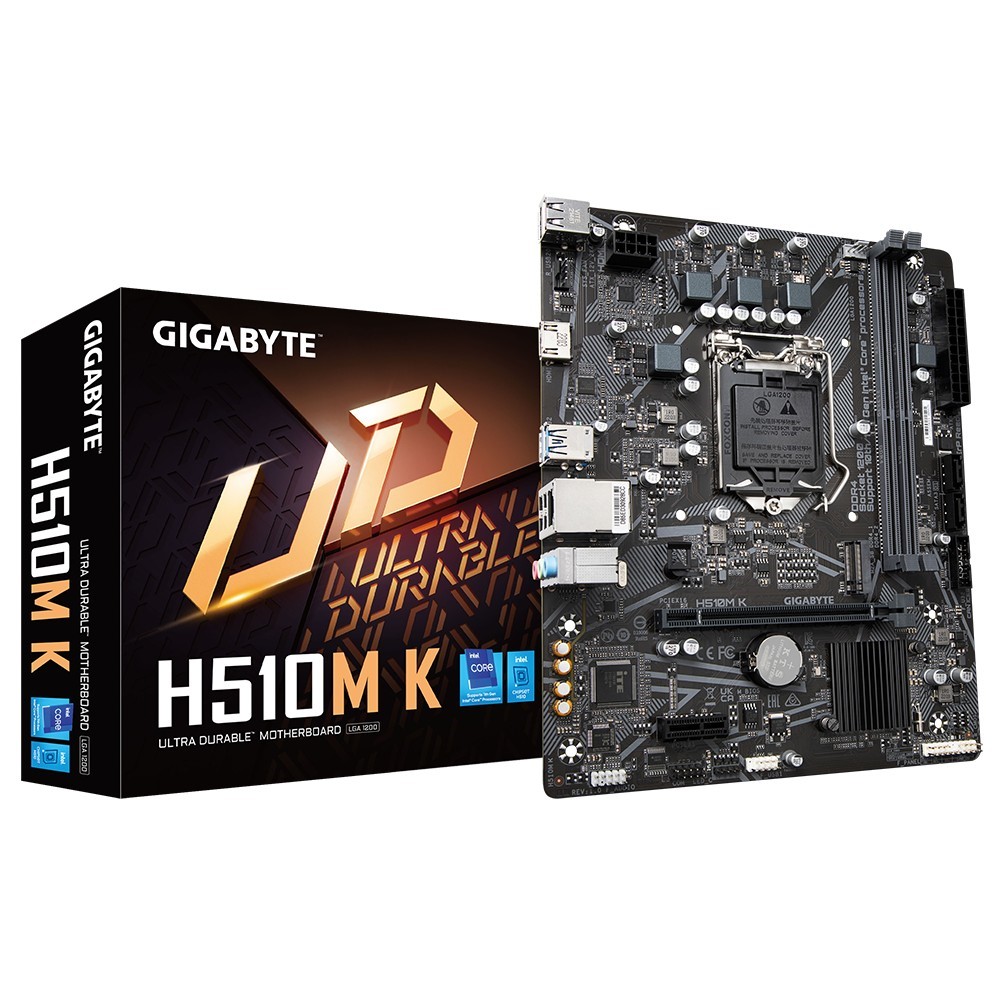 Gigabyte H510M K Intel LGA1200 DDR4 MicroATX Motherboard