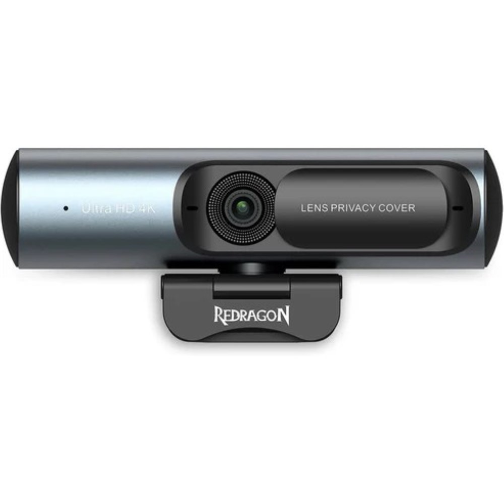 Redragon GW911 Cyberlens 4K Ultra HD Noise-Cancelling Privacy Cover Webcam