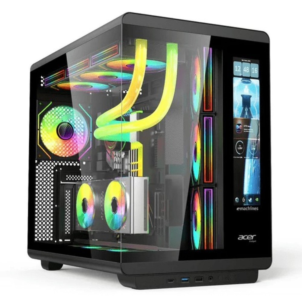 Acer U600 With Built in LED Display Casing 4x Fans Black