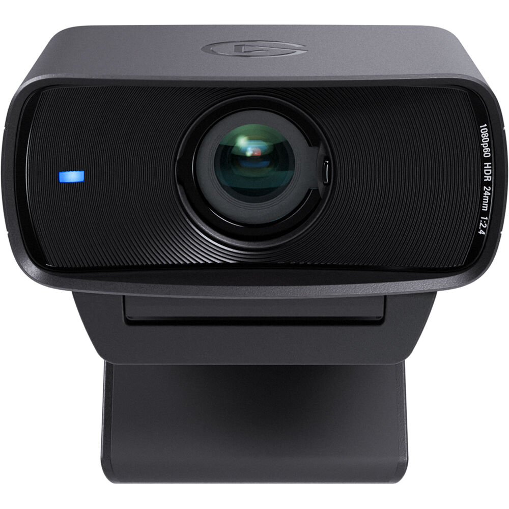 Corsair Elgato Facecam MK.2 1080p60 Webcam Fixed Focus 84° Field Of View USB-C HDR Uncompressed Video Low Latency, Sony Starvis Cmos Sensor 1/2.5 Inch For Meetings And Streaming Sessions