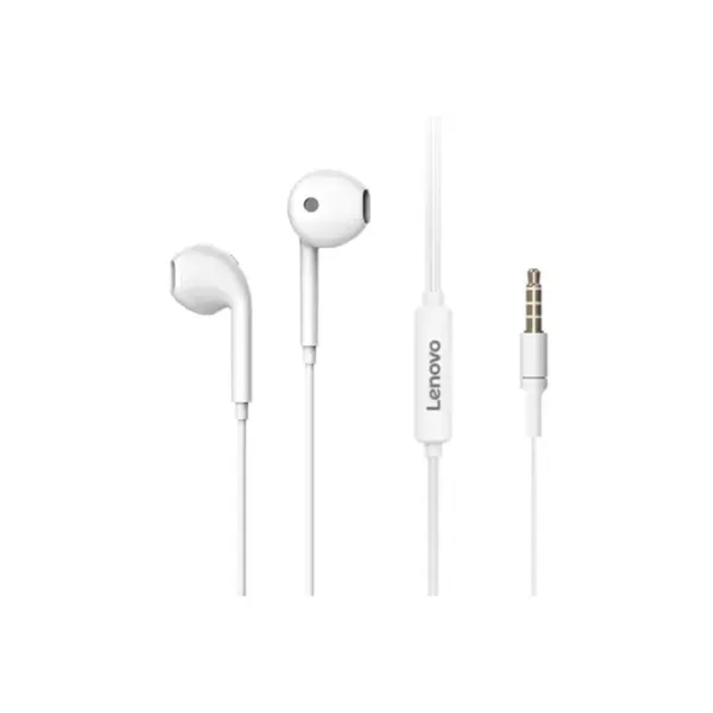 Lenovo HF170.WH 3.5mm Half In-Ear Wired Earphone - White