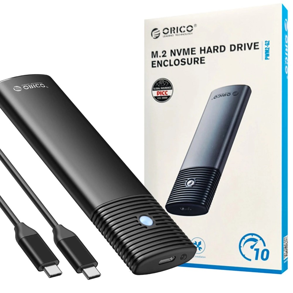 ORICO PWM2-G2 M.2 NVMe SSD Enclosure (10Gbps)