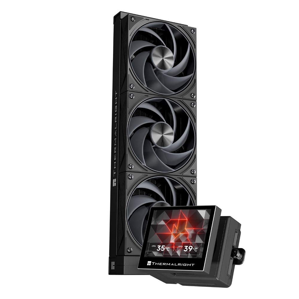 Thermalright Stream Vision 360 White 360mm AIO CPU Liquid Cooler - Black