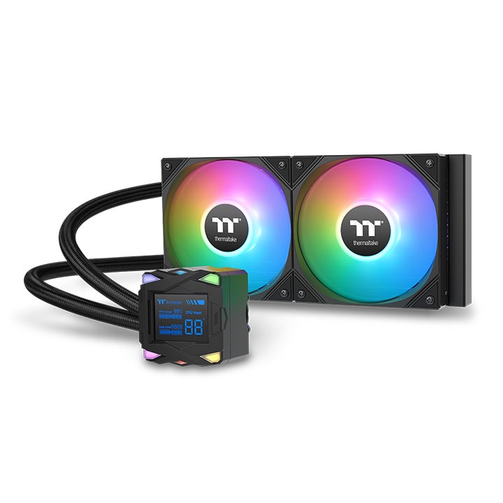 Thermaltake LA240-S ARGB Sync AIO Liquid CPU Cooler - Black
