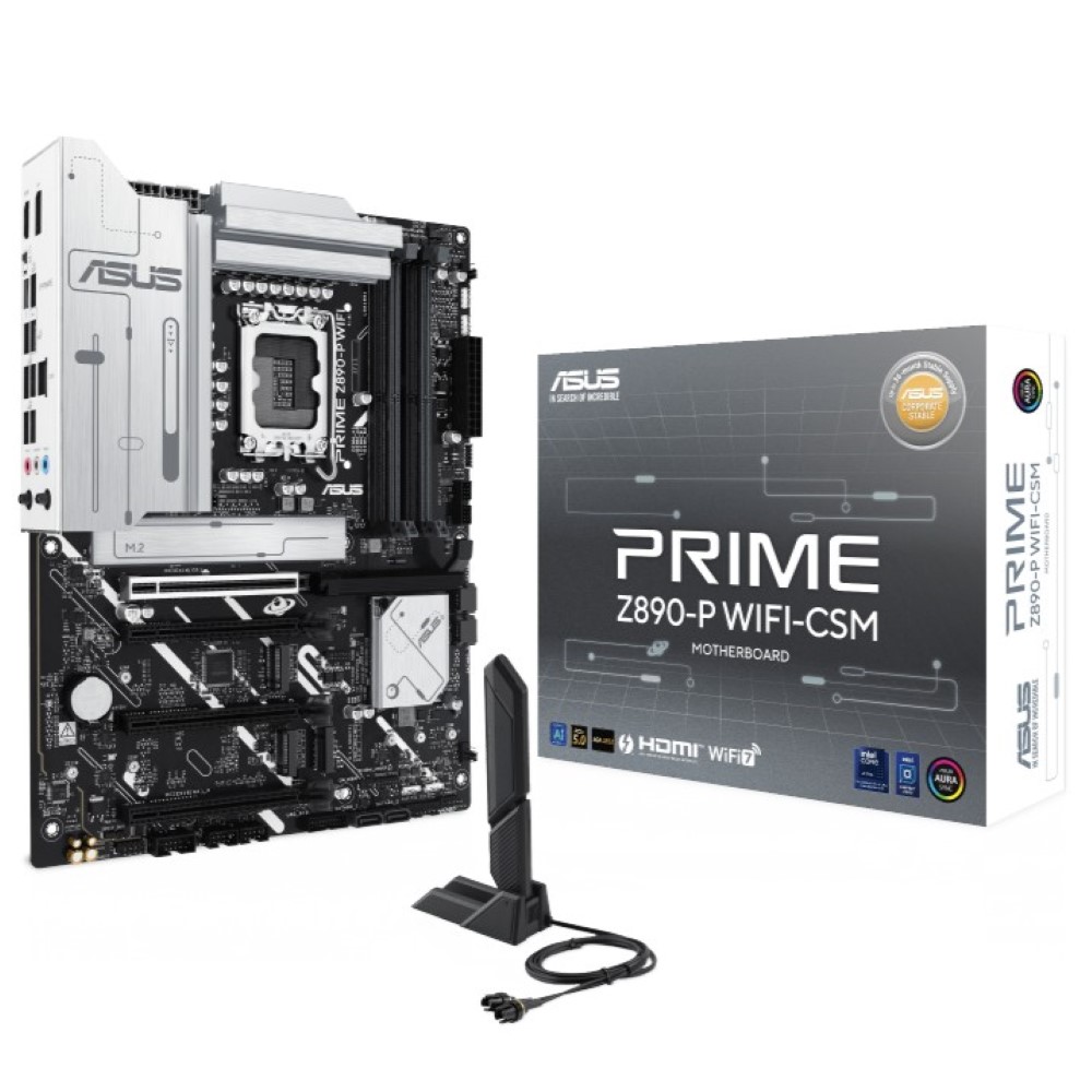 ASUS Prime Z890-P Wifi CSM DDR5 Intel LGA 1851 Intel Motherboard