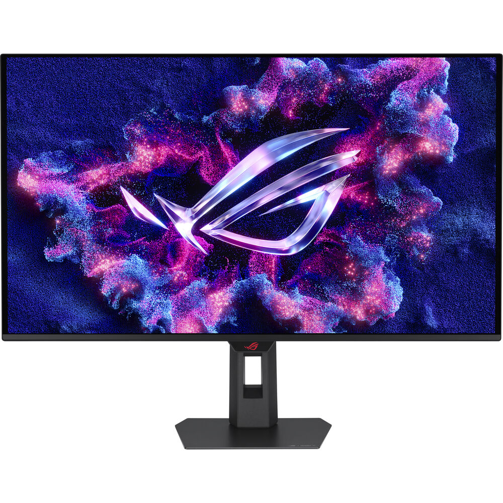 Asus ROG Strix OLED XG32UCWMG Gaming Monitor 32-inch (31.5-inch viewable) 4K TrueBlack Glossy™ OLED dual mode (4K@240Hz FHD@480Hz) 0.03ms (GTG) G-SYNC compatible custom heatsink OLED Care Pro Neo Proximity Sensor VESA DisplayHDR™ 400 True Black Auto KVM U