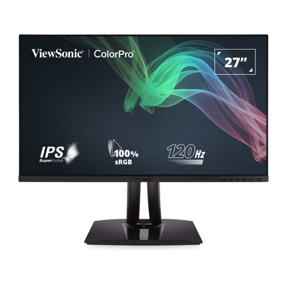 ViewSonic VP2756A-2K 27 Inch 120Hz 2K QHD with 90W USB-C Pantone Validated 100% sRGB & Factory Calibrated Monitor