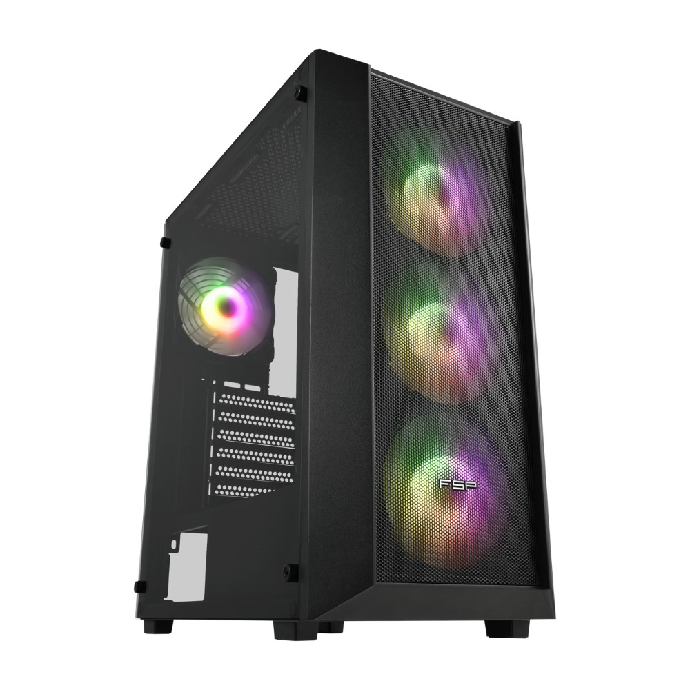 FSP CMT218 ARGB Gaming Chassis with Hyper 80+ Pro 650W Bronze PSU Combo