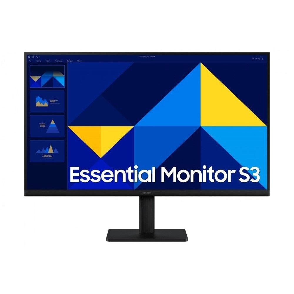 Samsung 27 Inch LS27D300GA Essential Full HD (1920 x 1080) resolution 100Hz Refresh Rate Response Time 5 (gtg) IPS Panel Game Mode Eye Saver Monitor