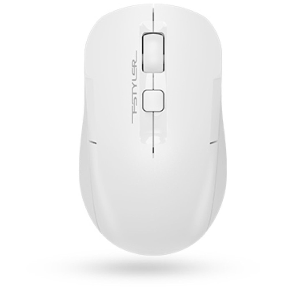 A4Tech FG16CS Air2 Dual-Function Air Mouse Black 2000dpi Silent Clicks - White