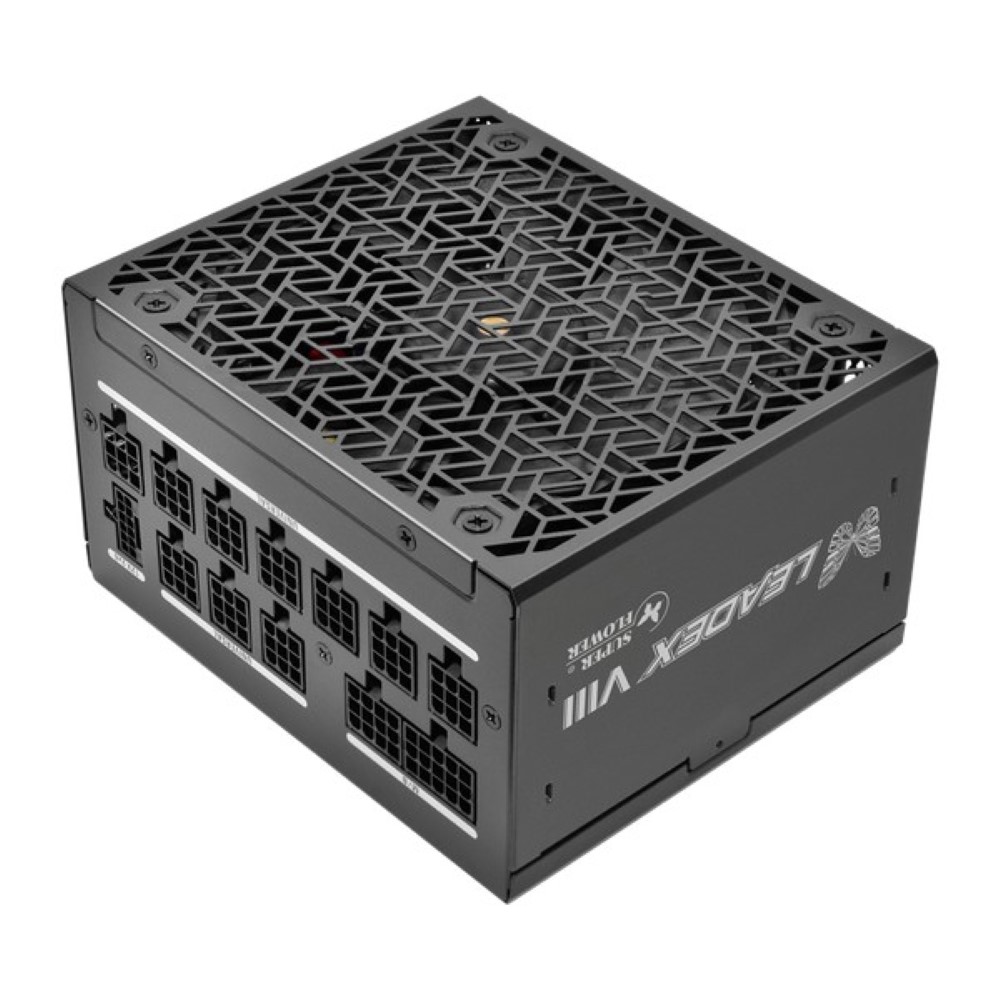 Super Flower LEADEX VIII Platinum PRO 1000W ATX 3.1 with Pci-E Cable Power Supply Black