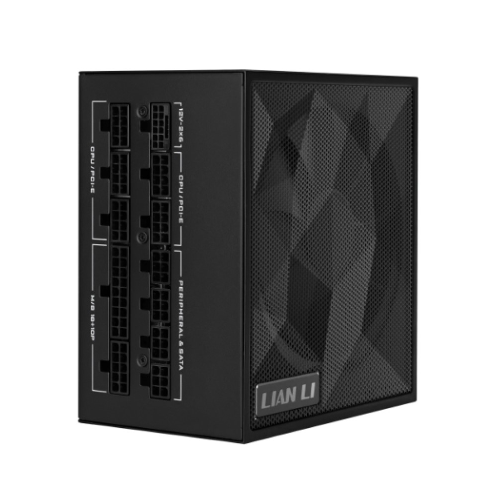 Lian Li SX Platinum 1200W SXP Compact ATX Form Factor Power Supply - Black