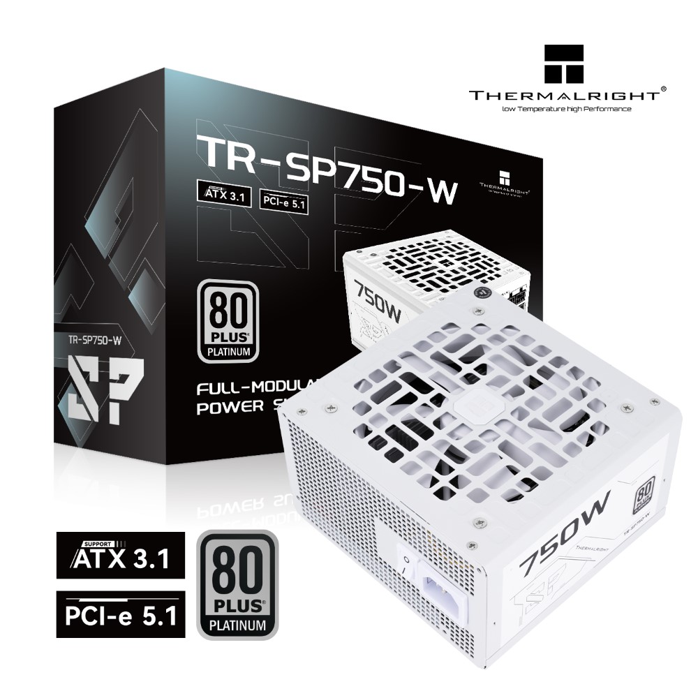 Thermalright SP-750-W 750W 80 Plus Platinum Fully Modular Power Supply White