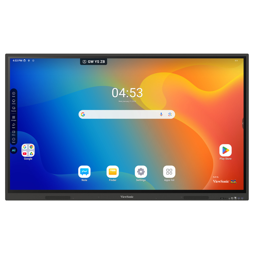 Viewsonic ViewBoard IN8605-C Certified EDLA ViewBoard 86 4K Interactive Display